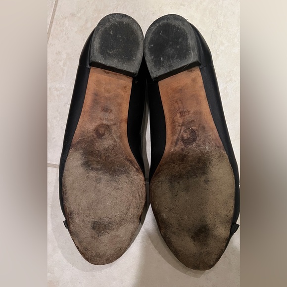 Chanel ballet flats. Black leather. Size 40.5. - Picture 3 of 7